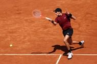 Arnaldi in action at the Italian Open 2025 - Day Four - Source: Getty